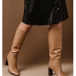 Billini Retta Tan Knee-High Boots Size 6